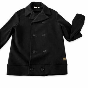Hugo Boss Black Double-Breasted Peacoat